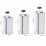 CUCINA MOVE Pattumiera automatica SILVERLAKE - 70L - Acciaio inox con reggette - immagine 2