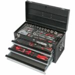KS TOOLS Toolbox ULTIMATE dotato - 3 cassetti e vassoio - 114 pz