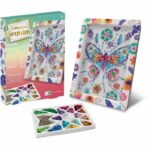 Farfalle - illustrazione con paillettes - immagine 3
