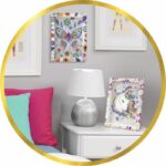 Farfalle - illustrazione con paillettes - immagine 5