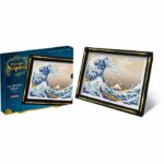 Kit creativo per il tempo libero - LANSAY - Collezione Paillettes - La Grande Onda - Hokusai - Età 14 - immagine 6
