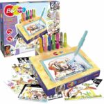 Gioco da colorare - LANSAY - Blopens Animals - 16 stencil - Lavabile - Dai 5 anni in su