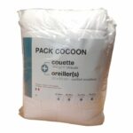 Confezione in microfibra 200x200 bianco - immagine 2