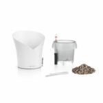 Vaso LECHUZA ORCHIDEA ALL-IN-ONE Bianco opaco - immagine 2