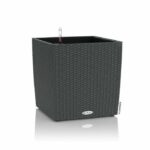 Fioriera - Cube cottage 30 - Kit completo - Granito - 12 L - LECHUZA