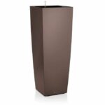 LECHUZA Jardiniere Cubico Alto 40 ALL-IN-ONE Bianco lucido 18230 421493 - immagine 4