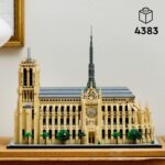 LEGO Architecture 21061 Notre-Dame de Paris - Set da costruzione per adulti - immagine 2