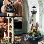 Idee Lego 21335 Il faro motorizzato, modello da costruire, idea regalo, decorazione per la casa, con minifigurine marine, attività manuale - immagine 4