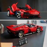 LEGO Technic 42143 Ferrari Daytona SP3, modellino di auto, modello costruibile, adulti - immagine 3