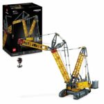LEGO Technic 42146 Gru cingolata Liebherr LR 13000, Modello di Macchina da Costruzione telecomandata, per Adulti