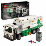 LEGO Technic 42167 Mack LR Camion della spazzatura elettrico, camion elettrico giocattolo, veicolo per il riciclaggio