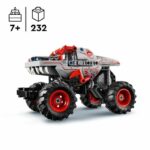 LEGO Technic 42200 Monster Jam ThunderROARus pull-back - Camion dei dinosauri per bambini di 7 anni - immagine 2