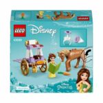 LEGO 43233 Disney Princess La storia di Belle - La carrozza, giocattolo con la mini bambola della principessa, la Bella e la Bestia - immagine 6