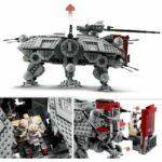LEGO Star Wars 75337 AT-TE Walker Giocattolo con 5 Minifigure, La Vendetta dei Sith - immagine 3