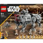 LEGO Star Wars 75337 AT-TE Walker Giocattolo con 5 Minifigure, La Vendetta dei Sith - immagine 4