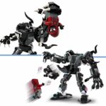 LEGO 76276 Marvel Venom's Robot Armor contro Miles Morales, giocattolo costruibile con minifigure - immagine 3