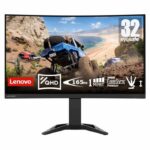 Monitor per PC da gioco curvo LENOVO Legion G32qc-30 | 32 2K QHD - 165Hz - 1ms - HDMI - FreeSync Premium