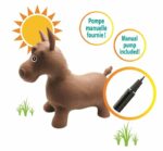 LEXIBOOK Pony gonfiabile da salto in peluche - immagine 3