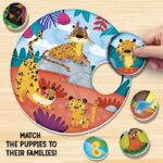 Divertente gioco di puzzle - LISCIANI - Abbina cuccioli e mamme - immagine 3