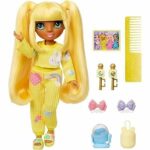 Junior High Pyjama Party - Bambola fashion articolata da 22 cm - Sunny (Giallo) - Molti accessori - da 4 anni - immagine 2