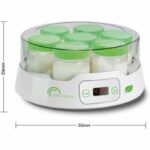 Macchina per yogurt - LITTLE BALANCE - Digitale - 7 vasetti + 6 vasetti aggiuntivi - immagine 4