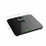 LITTLE BALANCE 8276 Kinetic Premium, Bilancia senza batteria, Ricaricabile con il suo pulsante Little Balance, 180 kg / 100 g, Nero - immagine 2