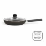Padella da 26 cm - LIVOO - MEP153N - Antiaderente, senza PFOA e PFOS - Manico in silicone - Adatta a tutti i piani cottura, inclusa l'induzione