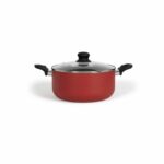 Forno olandese da 24 cm - LIVOO - MEP150R - Antiaderente senza PFOA né PFOS - Manici in silicone - Adatto a tutti i piani cottura, inclusa l'induzione - immagine 2