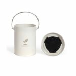 Secchio per compost da cucina Livoo Cream 6L - MES154C - immagine 4