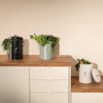 Secchio per compost da cucina Livoo Cream 6L - MES154C - immagine 5
