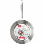 Brigade - Padella in acciaio inox 28 cm - LIVOO - MEP159 - Triplo strato in acciaio inox - Adatta a tutti i piani cottura, anche a induzione - Prodotto in Francia - immagine 5