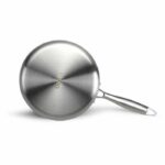 Brigade - Pentola in acciaio inox 20 cm - LIVOO - MEP161 - Triplo strato in acciaio inox - Adatta a tutti i piani cottura, anche a induzione - Prodotto in Francia - immagine 4