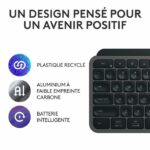 Tastiera Wireless - LOGITECH - MX Keys S - Bluetooth - Retroilluminata - Tasti silenziosi - Grafite - immagine 5
