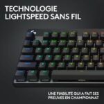 Tastiera da gioco - wireless - LOGITECH G - G Pro X TKL Lightspeed - USB - AZERTY - Nera - immagine 3
