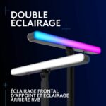 Doppia illuminazione d'accento RGB: Litra Beam LX mostra i toni naturali della pelle e un aspetto radioso, illuminazione d'accento frontale - immagine 2