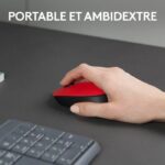 Mouse wireless LOGITECH M171 rosso - immagine 3