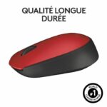 Mouse wireless LOGITECH M171 rosso - immagine 5