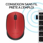 Mouse wireless LOGITECH M171 rosso - immagine 6