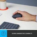 Kit tastiera mouse LOGITECH MK235 - Wireless - AZERTY - Ricevitore USB - immagine 2