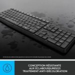 Kit tastiera mouse LOGITECH MK235 - Wireless - AZERTY - Ricevitore USB - immagine 5