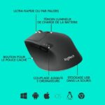 LOGITECH Wireless Mouse M720 Triathlon - Nero - immagine 6