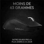LOGITECH G - Mouse da gioco superleggero PRO X - Nero - immagine 3