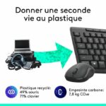 LOGITECH - Tastiera combinata - Mouse wireless e silenzioso - MK295 - immagine 5