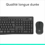 LOGITECH - Tastiera combinata - Mouse wireless e silenzioso - MK295 - immagine 6