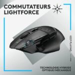 Mouse da gioco - Senza fili - Logitech G - G502 X Lightspeed - Nero - immagine 4