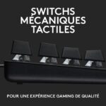 Logitech G - La tastiera da gioco meccanica G413 è grande - Alluminio nero - immagine 4