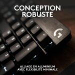 Logitech G - La tastiera da gioco meccanica G413 è grande - Alluminio nero - immagine 6