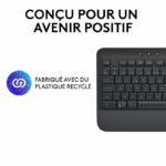 Logitech - tastiera wireless - ergonomico completo con -headset -signature k650 - grafite - immagine 5