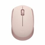 Logitech M171 Mouse wireless 2,4 GHz con mini -receiver USB, ottico, ambidestro -rosa seguire -up