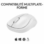 Logitech M240 Bluetooth mouse Bluetooth, wireless, compatto, portatile, fluido Follow -up - bianco - immagine 6